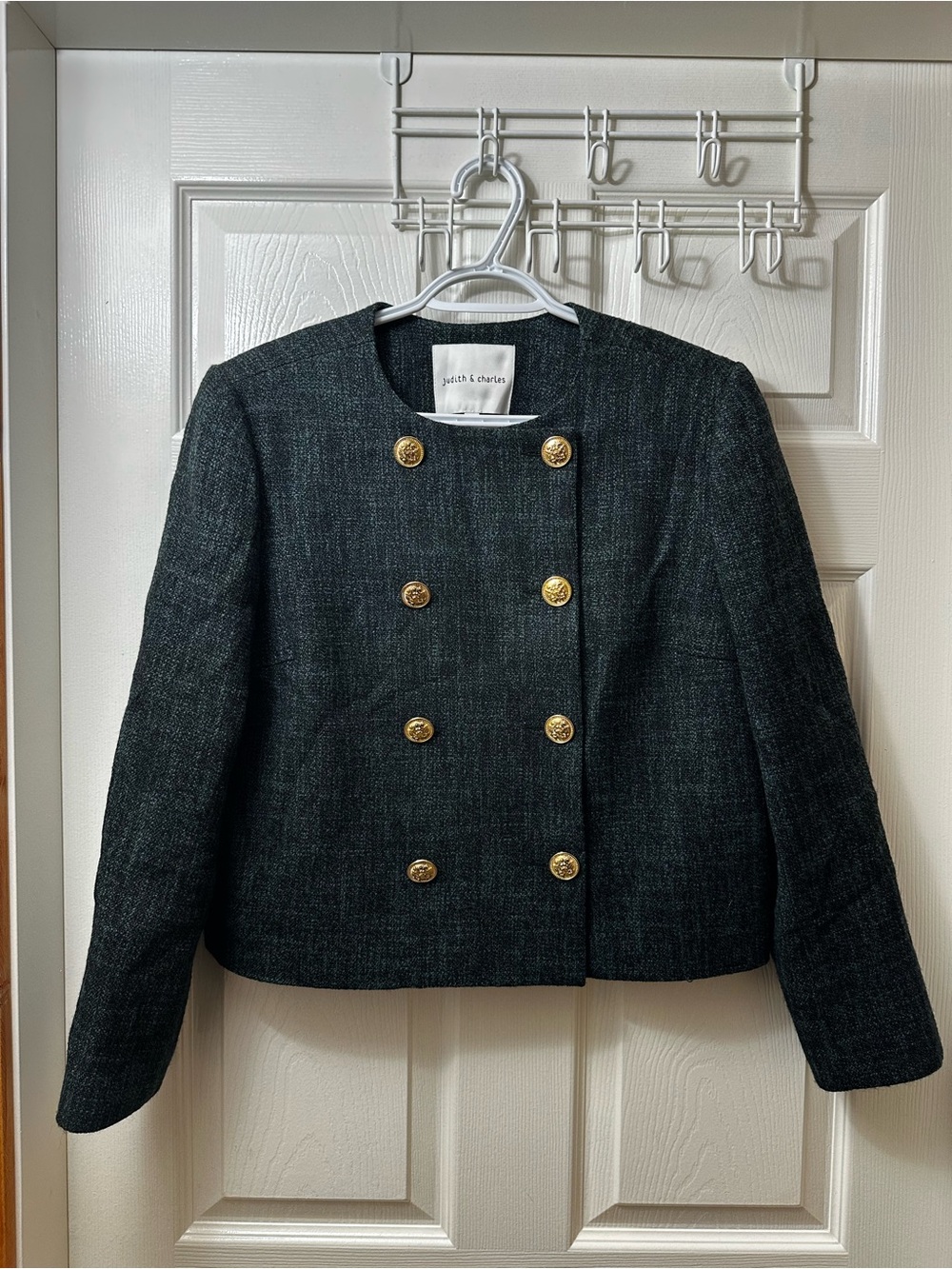 Judith & Charles Wool and Cotton Blazer
